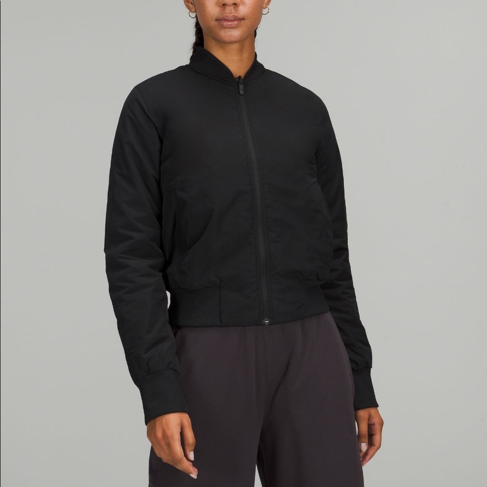 Lululemon Non-Stop Bomber Jacket (like new)